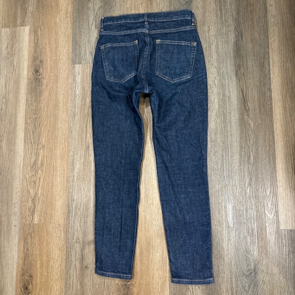 Everlane Women’s High-Rise Skinny Jeans Size 27 Ankle Dark Wash Minimalist - Picture 2 of 11